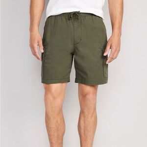 Old Navy Men’s 9" Cargo Jogger Shorts Fairy Kale Green - Size S - NWT